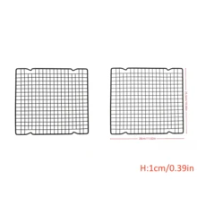 1pc Pure Metal Bread Cooling Rack - Non-Stick, Food Mesh Tray, Suitable For Baking And Cooking, Perfect For Cakes, Cookies - Essential Kitchen Tool For Home Bakers - View 9