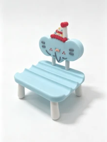 1 buah Dudukan Ponsel Mini Berbentuk Kursi Lucu, Dudukan Ponsel dan Tablet Multifungsi untuk Meja, Dudukan Penyangga Portabel, Ornamen Dekorasi Meja yang Lucu, Dekorasi Meja, Hadiah Ideal, Aksesori Sempurna untuk Menonton Video - A - View 6