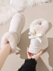Women Ankle Boots & Booties - Beige - View 2
