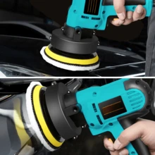 Car Polishing Machine - Blue - View 9