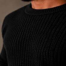 Men Sweaters - Black - View 3
