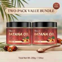 Hllozzi 100g Batana Oil Cream Hair Mask – Non-Greasy, Easily Absorbed Brown Cream. Deeply Moisturizes And Nourishes Roots & Ends. For All Dry Hair. - Brahmi Oil - View 14