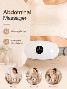 Abdominal Massage Device, Vibration Slimming Machine, USB Rechargeable, 9 Intensity Levels, 6 Modes, Abdominal Fat Burning Machine, Vibration Slimming Equipment, Abdominal Fitness Equipment, Suitable For Home And Office Use, Ideal Holiday Gift - View 11
