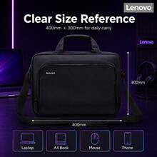 Lenovo Laptop Computer Bag 38.1cm, Minimalist Style Shock Absorbing Thick Liner, Portable Commuter Bag For Student Office Worker Daily Travel Notebook Storage - View 9