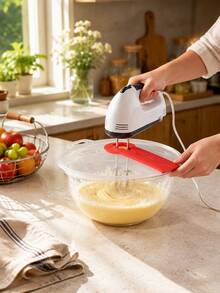 2pcs/1pc Egg Beater Splash Guard, Cream Whipping Waterproof Splash Cover, Egg And Dough Mixing Splash Guard, Baking Tools, Kitchen And Restaurant Utensils, Outdoor Cookware - Multicolor - View 10