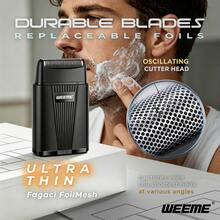 WEEME Mini Reciprocating Electric Shaver For Men, 2 Colors Black Green Optional, Portable Pocket Car Travel Beard Razor With Protective Dust Cover, USB Fast Charge Shaving Tool For Business Trip Driving - Multicolor - View 6