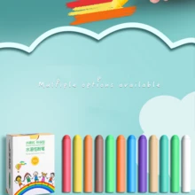 48 Colors Dustless Chalk, Erasable Water-Soluble Chalk For Teaching - Multicolor - View 9