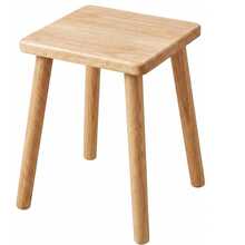 VingeGa Wooden Shower Stool 30 * 30 * 43cm, Solid Wood Square Footstool, Detachable Legs Shoe Bench, Shower Corner Footstool, Solid Wood Plant Stand, Dining Chair, Multi-Functional Bathroom And Bedroom Seating - Square - View 12