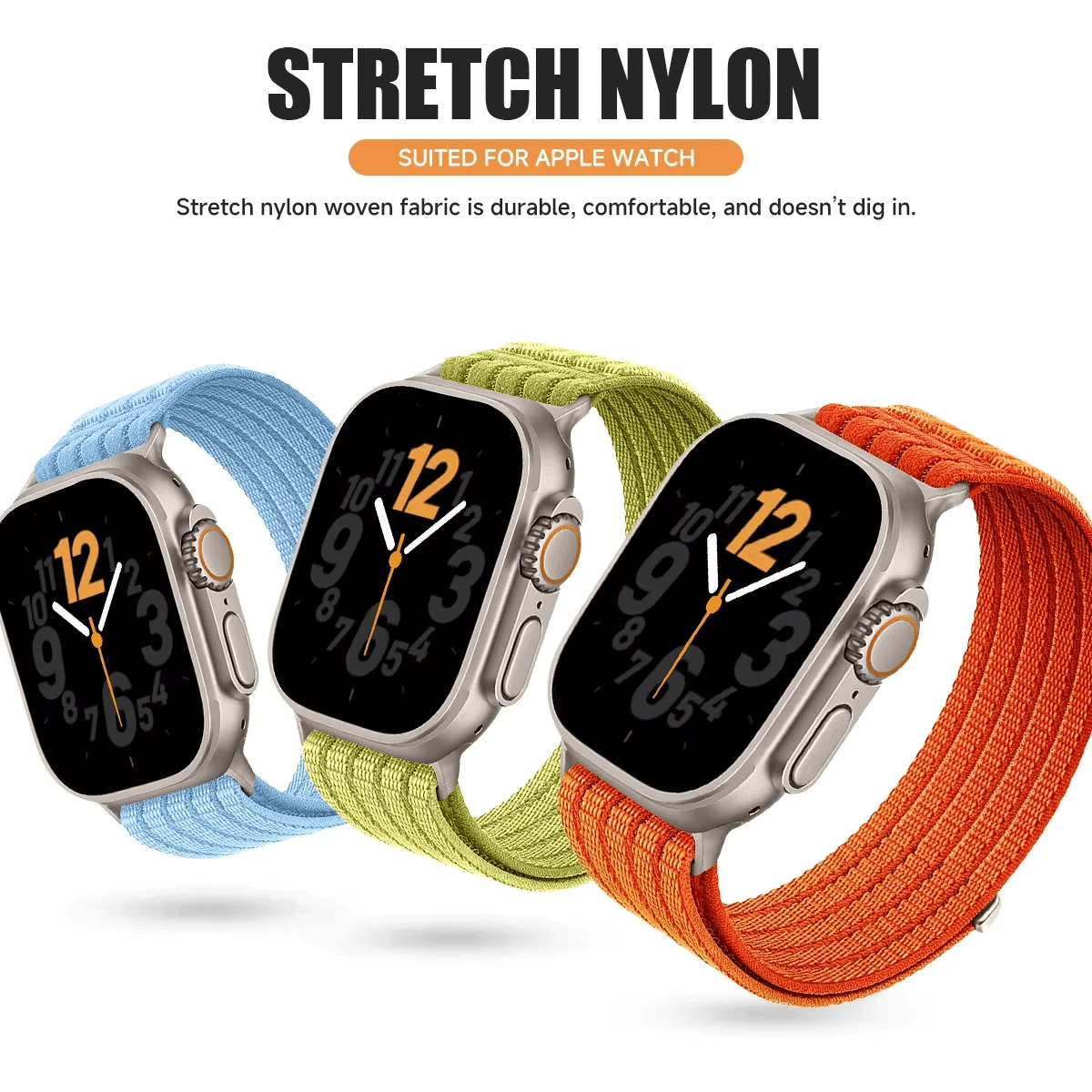 透氣編織手錶錶帶，適用於 Ultra 3 2 49mm 45mm 42mm，系列 11 10 9 8 7 6 SE 5 4 38mm 46mm 41mm 44mm 40mm