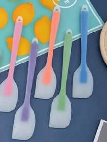 1pc/5pcs Silicone Non-Stick Heat-Resistant Kitchen Utensil Set, Suitable For Cooking, Baking And Flipping, Dishwasher , Ideal For Home Cooks And Baking Enthusiasts, Great For Daily Use And Gifting - Multicolor - View 6