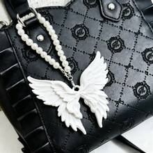 1pc Angel Wings Bag Charm, Decorative Pendant, Angel Wings Ornament - Multicolor - View 1