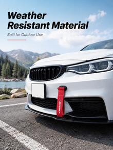 SPORT 賽車拖車帶裝飾，通用保桿拖車帶，運動風改裝配件，適用於大多數車型 - A - 查看 9