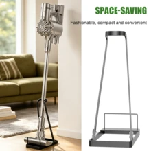 Lislark Vacuum Cleaner Rack, Freestanding Handheld Vacuum Cleaner Storage Rack, Storage Rack, Organization Rack, Open Rack Design Suitable For Vacuum Cleaners, Multifunctional Rack I Vacuum Cleaner Rack I Vacuum Cleaner Stand I Upright Vacuum Cleaner - Black Regular - View 5