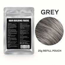 Bubuk Serat Rambut Isi Ulang 25g, Pilihan Warna Beragam, Menutupi Rambut Tipis dengan Cepat, Bubuk Pengental Rambut Tampak Alami untuk Pria dan Wanita - MultiWarna - View 7