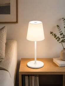 Modern Rechargeable LED Desk Lamp - Detachable Touch Control Night Light, Portable Wave Design, Rechargeable 1200mAh Battery - Dimmable, Touch Control Bedroom And Dining Atmosphere Night Light, Bedside Lamp, Couple Dinner - Bedroom, Dining Room, Atmosphere Decor Desk Lamp - Multicolor - View 8