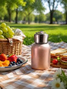 300ml Stainless Steel Insulated Cup, Short And Cute Design, With Carrying Handle, Portable And Lightweight, Suitable For Office, Teachers, Students, Outdoor, Drivers, Also A Great Choice For Gifts - Multicolor - View 8