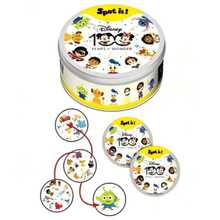 DOBBLE Fun Matching Card Game - Visual Reaction Game Cards - Fast Matching Card Game To Play With Family And Friends - Metal Box For Family Gatherings - Multi-Player Fun, Party Decoration, Themed Box, Card Game - Multicolor - View 3