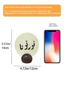 تمثال وجه تجريدي حديث، قطعة واحدة من الراتنج، زينة مكتبية، تصميم دائري بسيط، تشطيب محبب، إكسسوار ديكور منزلي معاصر، مناسب لطاولة القهوة والرف وطاولة المدخل ومكتب العمل - أنماط متعددة - مشاهدة 9