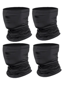 1pc Or Multiple Unisex Balaclava Hat, Multi-Functional Neck Gaiter, Breathable Windproof Dustproof Face Mask, Suitable For All Seasons Outdoor Travel, Hiking, Climbing, Fishing, Motorcycle Riding, Outdoor Sports Gear Ski Masks - Multicolor - View 13