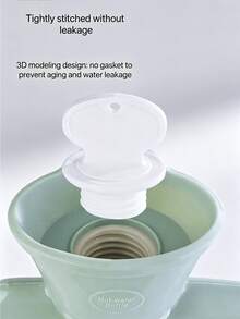 1pc 1000ml Neutral Cartoon Flocked Hot Water Bottle, Random Inner Color, Large Capacity, Refillable, Explosion-Proof & Leak-Proof, Detachable, Hand Warmer, Suitable For Winter Outdoor Camping, Travel, Home, Office, School, Dormitory And Daily Use - Hot Water Bottle - View 4