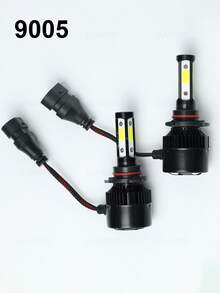 GLANBERT 2pcs/Pack New 4-Sided H4 H7 Car LED Headlight H11 9005 HB3 9006 HB4 H13 LED Headlight Bulbs - White - View 17