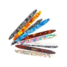 OUMINGYQ 5pcs Elastic Fiber Long Guitar Picks, Random Color Smooth And Flexible Picks, Multi-Purpose Musical Instrument Picks, Suitable For Guitar, Liuqin, Yueqin, Xiaoruan, Oudan, Perfect For Daily Performance And Practice - Multicolor - View 5