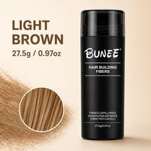 BUNEE Hair Thickening Fiber Powder 27.5g, 7 Colors Available, Natural Hair Visual Filling, Suitable For Hair Part, Crown And Hairline Areas, Unisex - Multicolor - View 10