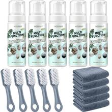 Multi-Purpose Foam Cleaner Set. 7-In-1 Stain Remover. Suitable For Cleaning Mattresses, Shoes, Down Jackets, Curtains, Fabric Sofas, And Short-Pile Carpets. Cleans Without Watermarks. Gentle Formula. Easy And Convenient To Use. - Liquid - View 13