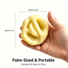 Realistic Potato Toy, Realistic Food Shape, Soft Vegetable Model, Children's Play Kitchen Accessory, Party Gift, Decoration Photography Prop - Multicolor - View 7