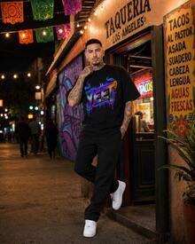 Men T-Shirts - Black - View 9
