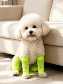 4/8pcsBreathable Mesh Elbow And Knee Sleeves, Soft And Stretchy Knitted Protectors, Lightweight And Hassle-Free Cushioning Sleeves, Durable And Reusable, Easy To Clean, Flexible Joint-Fitting Protection, Comfortable And Non-Stuffy Support Sleeves - Multicolor - View 5