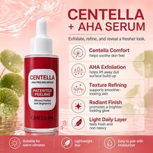 Centella Asiatica AHA Exfoliating Facial Serum, Lightweight Daily Skin Renewal Care, Suitable For Dull And Uneven Skin - AHA - View 4