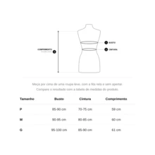 Blusa Feminina Soft Slim Canelado Gola V - Preto - Visão 8