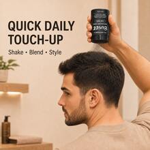 BUNEE Hair Fiber Powder 15g Single Bottle, Gentle & Non-Irritating Coverage For Thinning Hair, Natural-Looking Hair Filler Powder, Waterproof, Sweat-Resistant, Long-Lasting Hold, Suitable For Men & Women, Sensitive Scalp Friendly - Multicolor - View 3