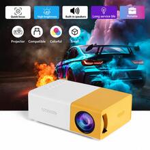 Portable Projector, Supports 1080P, USB Powered, Built-In Stereo Speaker, Keystone Correction, With Remote Control, Compatible With Multiple Devices, Home Theater Outdoor Camping Movie Projector, Enhance Your Movie, TV And Gaming Experience - View 5