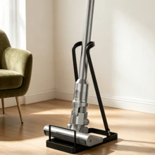 Lislark Vacuum Cleaner Rack, Freestanding Handheld Vacuum Cleaner Storage Rack, Storage Rack, Organization Rack, Open Rack Design Suitable For Vacuum Cleaners, Multifunctional Rack I Vacuum Cleaner Rack I Vacuum Cleaner Stand I Upright Vacuum Cleaner - Black Regular - View 10