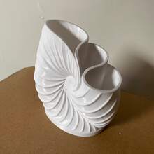 1pc 3D Printed Seashell Spiral Toothbrush Holder, Plastic Material, 3-Compartment Toothbrush Cup Storage, Bathroom Countertop Toothpaste Razor Organizer Rack, Home Toiletries Storage Shelf - Multicolor - View 7
