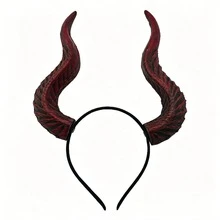 1pc Fashionable Creative Magic Spell Headband, Cosplay Halloween Headpiece Stage Role Play Prop, Suitable For Party Makeup Ball Dress-Up Headwear Accessory - Dress Up - View 13