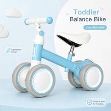 Kids Balance Bikes - Skyblue - View 7
