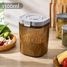 1pc Light-Proof Moisture-Proof Milk Powder Airtight Storage Box With Timer, Sealed Grains/Seasoning Storage Jar, Spoon And Powder Separation, Travel Milk Powder Storage Container - Multicolor - View 12