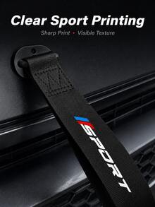 SPORT 賽車拖車帶裝飾，通用保桿拖車帶，運動風改裝配件，適用於大多數車型 - A - 查看 4