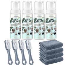 Multi-Purpose Foam Cleaner Set. 7-In-1 Stain Remover. Suitable For Cleaning Mattresses, Shoes, Down Jackets, Curtains, Fabric Sofas, And Short-Pile Carpets. Cleans Without Watermarks. Gentle Formula. Easy And Convenient To Use. - Liquid - View 15