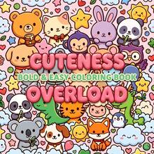 Adorable Bursting, Coloring Book For Teens And Adults, 24 Pages Of Cute Illustrations, Healing And Warm, Creative Gift, Holiday And Back To School Gift For Girls And Boys, Includes One Random Greeting Card. - Super Cute - View 14