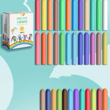 48 Colors Dustless Chalk, Erasable Water-Soluble Chalk For Teaching - Multicolor - View 4