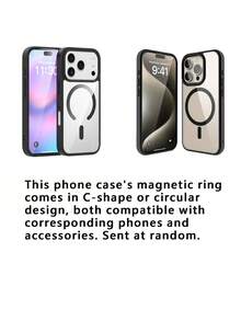 1 buah Casing Ponsel Minimalis Motif Hantu Putih Lucu dengan Latar Belakang Kotak-kotak Kontras Hitam & Oranye, Kompatibel dengan Seri Apple, Casing Ponsel Apple 16 Pro Max, 11/12/13/14 Plus/XR/7/8 Plus/15 Pro Max, dan Kompatibel dengan Seri [Versi Internasional, Bukan Versi Lokal] - Hitam - View 6