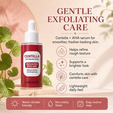 Centella Asiatica AHA Exfoliating Facial Serum, Lightweight Daily Skin Renewal Care, Suitable For Dull And Uneven Skin - AHA - View 3
