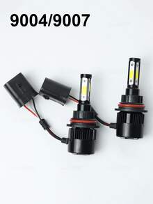 GLANBERT 2pcs/Pack New 4-Sided H4 H7 Car LED Headlight H11 9005 HB3 9006 HB4 H13 LED Headlight Bulbs - White - View 14