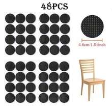 24/48pcs Multifunctional Self-Adhesive Furniture Floor Mats - Can Be Cut And Scratch Resistant Floor Protection Mats, Durable Anti Slip Chair Legs, Table Legs, And Electrical Floor Mats, Prevent Scratches, And Protect Solid Wood Floors - Multicolor - View 11
