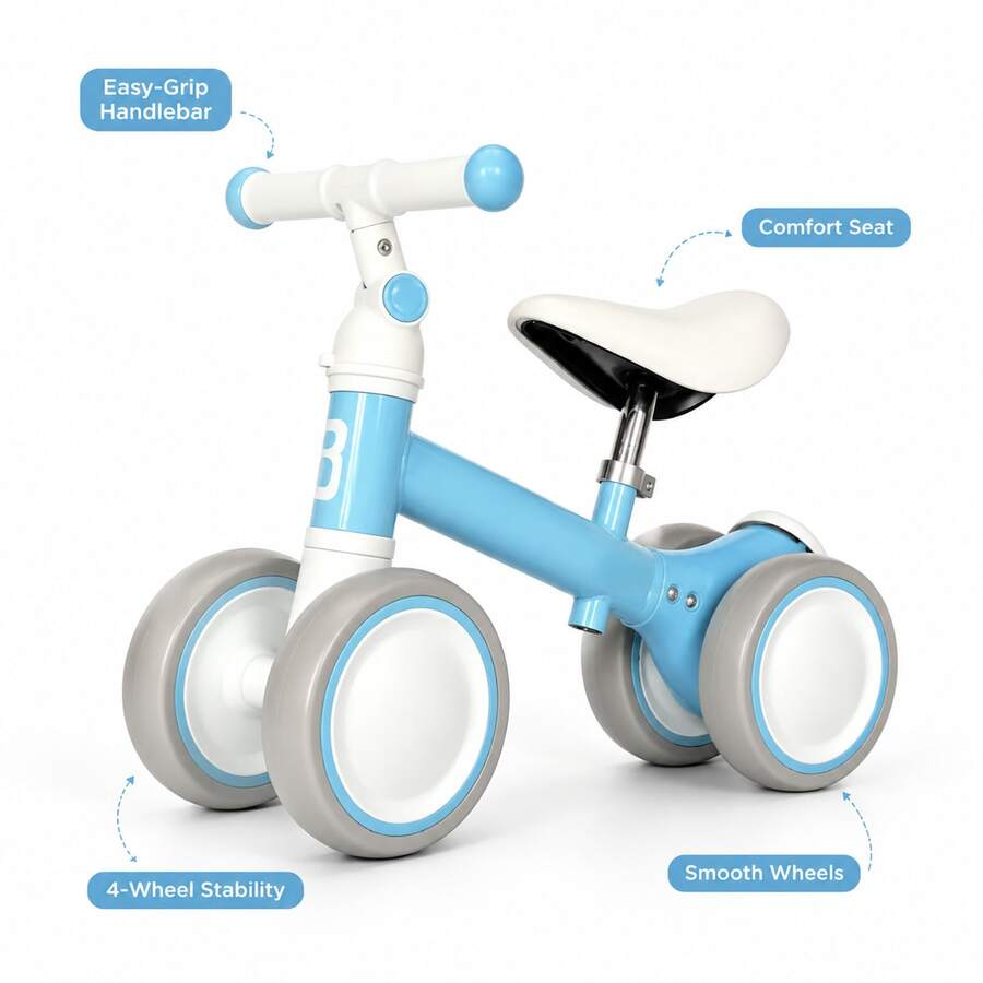 Kids Balance Bikes - Skyblue - View 1