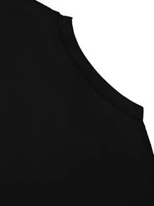 Men's Black/White Cartoon Character Graphic-Shirt, Casual Crew Neck Short Sleeve Tee, Streetwear Top Summer Daily Wear And Gifts - White - View 9
